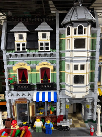 LEGO 10185 Green Grocer Modular Building Complete w/ Minifigures Manual No Box
