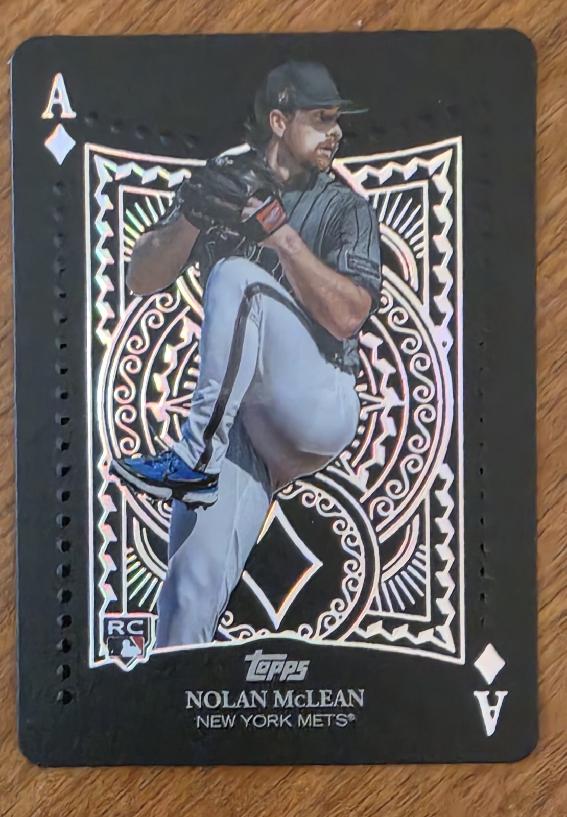 Nolan McLean All Aces Black 2026 Topps Series 1 #AA-6 SSP Case Hit