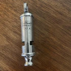 VINTAGE 1917 WW1 BRITISH MILITARY TRENCH WHISTLE J. HUDSON & Co BIRMINGHAM