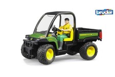 Bruder Gator XUV 855D w/ Driver Figure John Deere Childrens Toy Vehicle 1:16