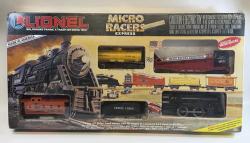 Juego de tren Lionel 6-11771 Micro Racers Express calibre 027 nuevo en caja sellado 1989 | Zustand: New