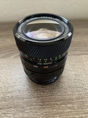 Soligor MC 28-55mm f3.3-4.5  Zoom Macro Lens