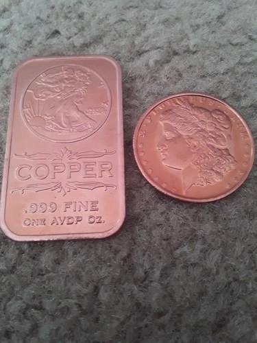 Private Mint Morgan Dollar Tribute Round - 1 oz .999 Fine Silver