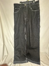 Vtg 80s 90s GUESS Pascal 075 Loose Tapered Denim Jeans Sz 34x32 Dark Wash USA