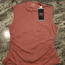 NWT RM by Rebecca Minkoff Women's Soft Mock Neck Tank Top, Size Large