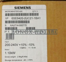 1PC NEW SIEMENS Frequency converter 6SE6420-2UC21-1BA1 6SE6 420-2UC21-1BA1