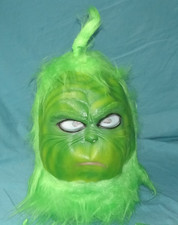 unbranded cosplay Grinch Adult  Full Head Mask Latex One Size