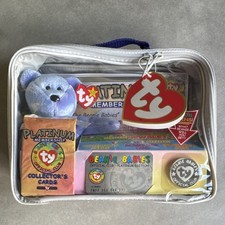 Ty Beanie Babies Official Club Platinum Edition Set Beanie Baby, Cards, Coin