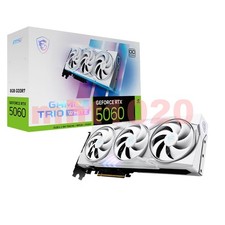 New MSI GeForce RTX 5060 8G GAMING TRIO OC WHITE graphics card / delivery fast