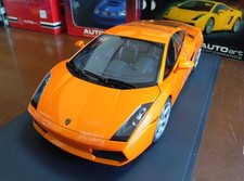 1/18 Lamborghini Gallardo Glass Engine Hood Orange 2003 Autoart