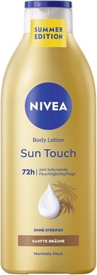 Nivea Sun Touch Body Lotion 400ml Bräunungseffekt Ginkgo Extrakt Traubenkernöl