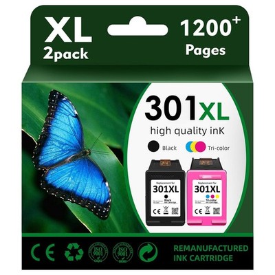 301XL Druckerpatronen Multipack – Ersatz Für HP 301 Schwarz & Dreifarbig – Kompatibel Mit Envy, DeskJet, OfficeJet