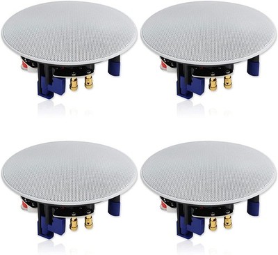 320 Watts 2 Way Flush Mount in Ceiling Speakers 4 Inches for Kitchen,Living R...