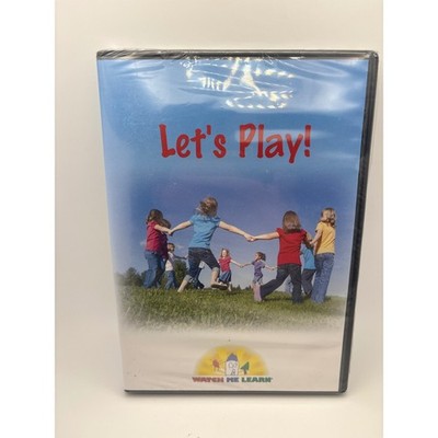 Watch Me Learn Let's Play! DVD Kids Educational Social Skills Peer Modeling NEW