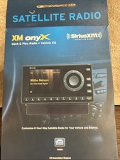 Sirius XM Onyx Dock Play Vehicle Kit Satellite Radio Model XDNX1V1 Open Box