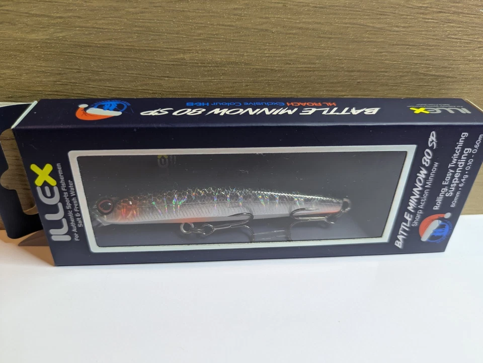 Illex Battle Minnow 80SP  Sonderfarbe - Bild 2 von 3