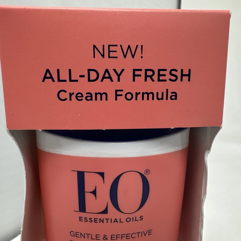 Crema desodorante EO geranio 1,8 OZ rara descontinuada Foto 2 de 4