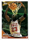 1993 Topps MICHAEL JORDAN Card 23 Chicago Bulls HOF