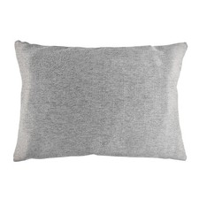 Dark Gray Linen Lumbar Pillow Cover 19" x 11" Decorative Throw Pillows Cover