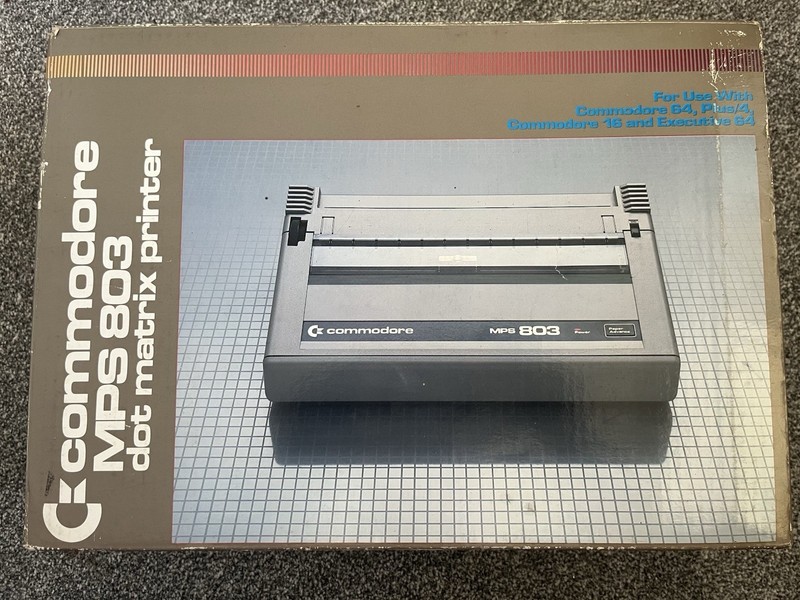 Commodore MPS 803 dot matrix printer
