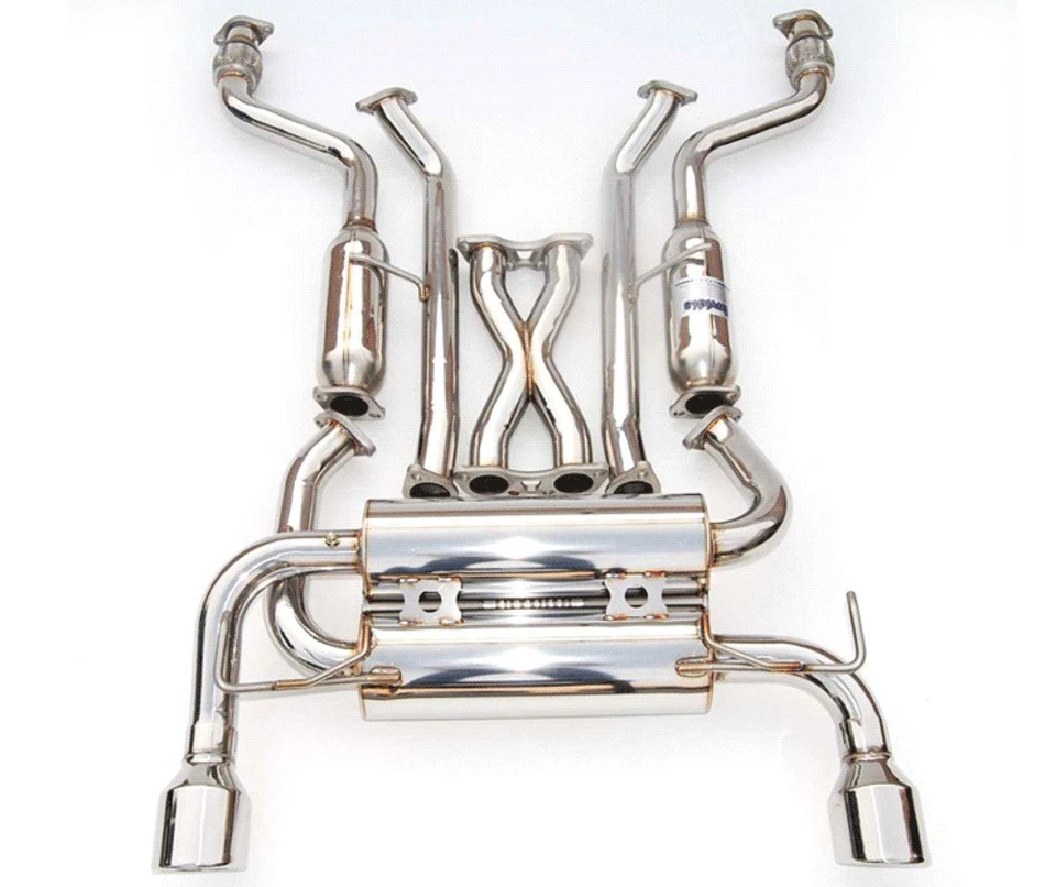 Invidia Gemini Stainless Dual Cat-Back Exhaust System fits 2009-2016 Nissan 370Z Foto 3 de 4