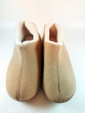 ULTRAIDEAS Women's Memory Foam Slippers - Non-Slip Closed Back - Sand Size 10 