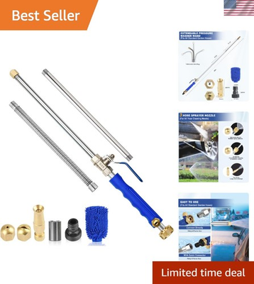 #ad Yiliaw High Pressure Power Washer Wand With 3 Sprayer Nozzle 38 Inch Garden... $35.95