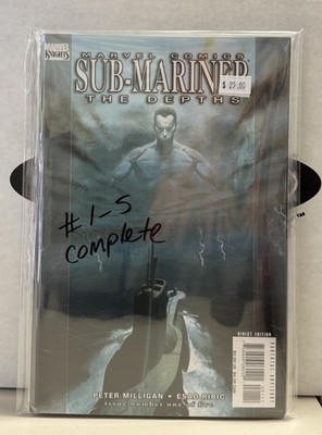 Sub-Mariner The Depths 1-5 Complete High Grade Marvel 