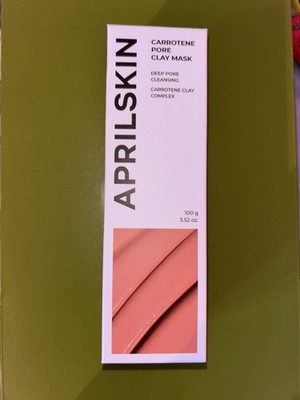 APRILSKIN CARROTENE PORE CLAY MASK 100g K-BEAUTY NIB
