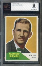 1960 FLEER #20 SAMMY BAUGH BVG 8 CO HOF *DS15670