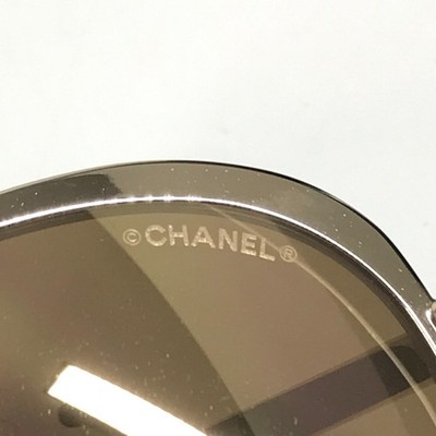 CHANEL 4206 Mirror lens CC Logo CC Mark sunglasses Metal Gold | eBay