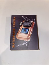 Omzer 48MP Waterproof Digital Camera - IP68 Waterproof 33FT Underwater Camera...