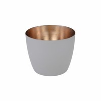 Gift Company Windlicht Madras M Teelichthalter Kerzenhalter Sandstone Gold 8.5Cm