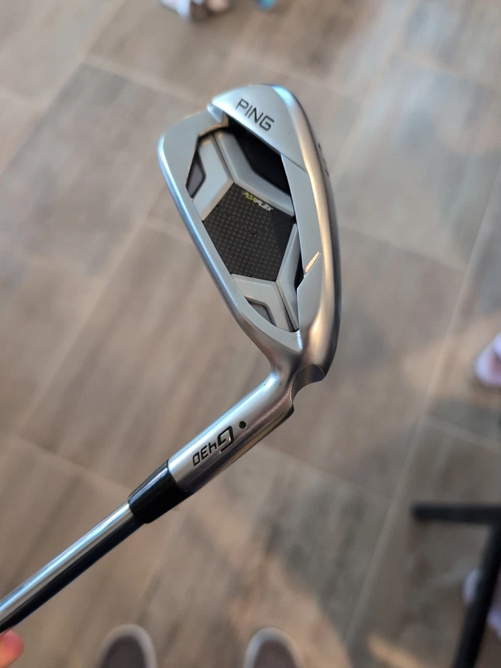 Ping G430, 6 puntos negros de hierro, AWT 2.0, acero, flexión rígida Foto 3 de 4