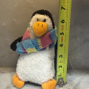 Aurora World 73749, Pinguino Pompom, 15 cm, Peluche, Grigio/Bianco Aurora World 73749, Pinguino Pompom, 15 cm, Peluche, Grigio/Bianco