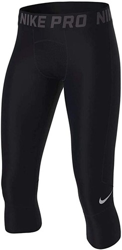 Nike Pro Big Kids' (Boys') 3/4-Length Tights BV3506-010 - Picture 2 of 3