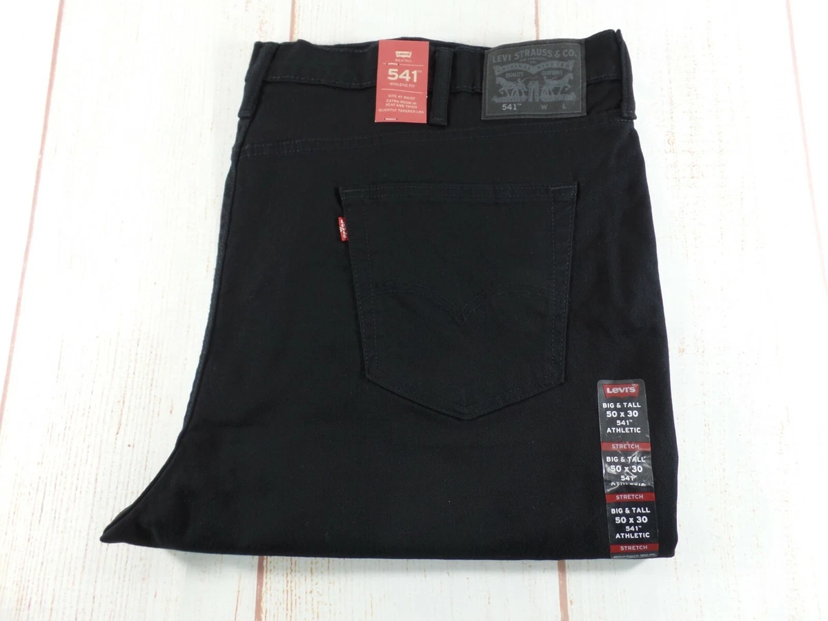 Black levi jeans 2024 big and tall