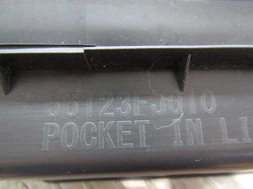2014 Subaru Forester Dash Glove Box Storage Compartment Assembly Black OEM - Picture 12 of 12
