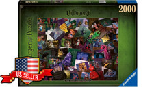 NEW Ravensburger 16506 Disney Villainous: All Villains 2000 Pc Jigsaw Puzzle