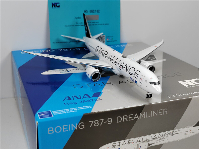 NG Model ANA FOR BOEING B787-9 JA872A DREAMLINER Star NG Model ANA FOR BOEING B787-9 JA872A DREAMLINER Star
