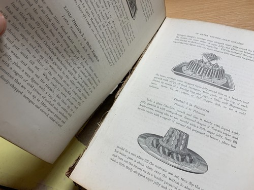 1891 "MRS A B MARSHALL'S LARGER COOKERY BOOK RECIPES" 2.4kg book (EV3) - Picture 19 of 19