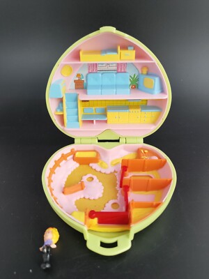 Polly Pocket Bluebird 1989 Polly's Pony Club mit 1 Original Figur
