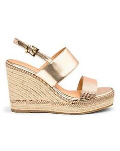 gold wide fit wedges