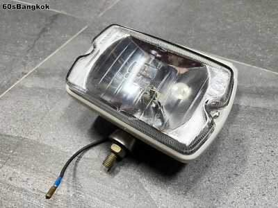 CIBIE IODE 35 White FOG LIGHT Clear Lens With cover 1 Pcs. NOS