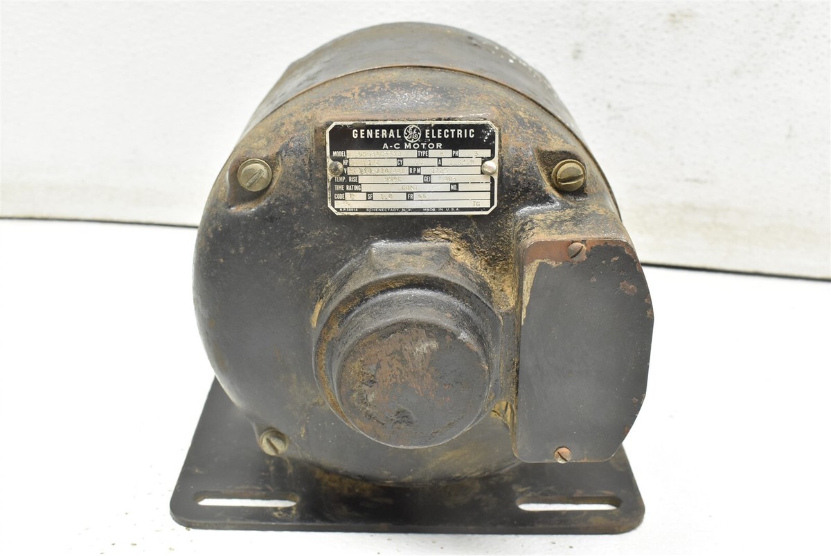 General Electrics Induction Motor Model 5K63AC3330 1/2HP 220 General Electrics Induction Motor Model 5K63AC3330 1/2HP 220
