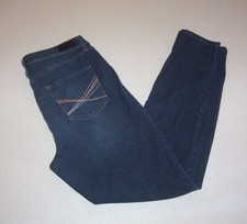 Women's Natural Reflections Tapered Leg Denim Jeans 14 Average