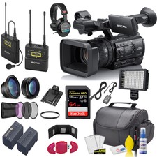 Sony Pxw-z150 4k Xdcam Camcorder (pxw-z150) With Sony Uwp-d21 Mic, Sandisk 64gb