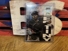 2022 Stadium Club Chrome Dynasty and Destiny Wave Refractor #48 Jazz Chisholm