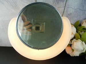 Vintage/Antique Milk glass Backlit Mirror