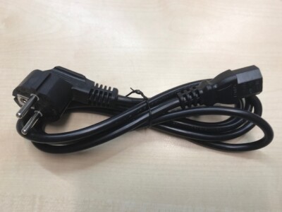 Kaltgerätekabel C13 Netzkabel Schuko Stromkabel Monitor PC Computer ca 1m neu - 